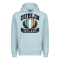 Blue Mist dublin ireland Premium Hoodie - linhVisuals