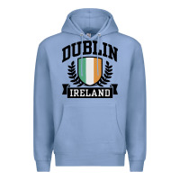 Colony Blue dublin ireland Premium Hoodie - linhVisuals