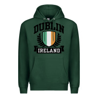 Sports Green dublin ireland Premium Hoodie - linhVisuals