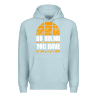 Blue Mist hiking t  shirt go hiking Premium Hoodie - linhVisuals