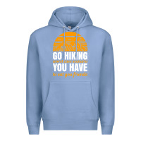Colony Blue hiking t  shirt go hiking Premium Hoodie - linhVisuals