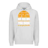 Dove Grey hiking t  shirt go hiking Premium Hoodie - linhVisuals