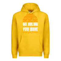 Lemon hiking t  shirt go hiking Premium Hoodie - linhVisuals