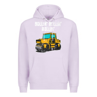 Lilac asphalt paver gift premium t shirt Premium Hoodie - linhVisuals