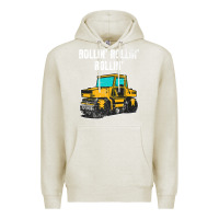 Oatmeal Heather asphalt paver gift premium t shirt Premium Hoodie - linhVisuals