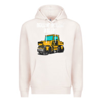 Pale Pink asphalt paver gift premium t shirt Premium Hoodie - linhVisuals