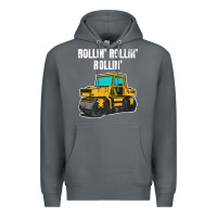 Rock asphalt paver gift premium t shirt Premium Hoodie - linhVisuals