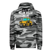 Slate Camo asphalt paver gift premium t shirt Premium Hoodie - linhVisuals