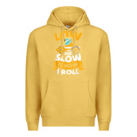 Antique Gold asphalt paving operator quote low and slow is how i roll t shirt Premium Hoodie - linhVisuals