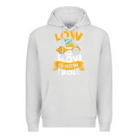 Dove Grey asphalt paving operator quote low and slow is how i roll t shirt Premium Hoodie - linhVisuals