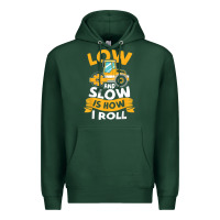 Sports Green asphalt paving operator quote low and slow is how i roll t shirt Premium Hoodie - linhVisuals
