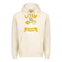 Tofu asphalt paving operator quote low and slow is how i roll t shirt Premium Hoodie - linhVisuals