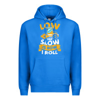 True Royal asphalt paving operator quote low and slow is how i roll t shirt Premium Hoodie - linhVisuals