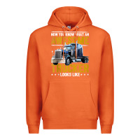 Carrot awesome trucker big rig semi trailer truck driver gift men tank top Premium Hoodie - linhVisuals