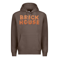 Coffee brick house funny t shirt Premium Hoodie - linhVisuals