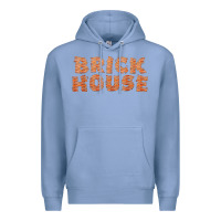 Colony Blue brick house funny t shirt Premium Hoodie - linhVisuals