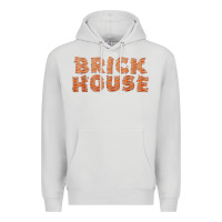 Dove Grey brick house funny t shirt Premium Hoodie - linhVisuals