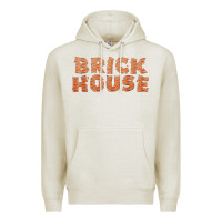 Oatmeal Heather brick house funny t shirt Premium Hoodie - linhVisuals
