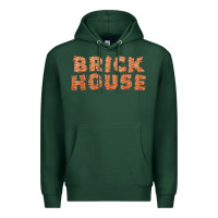 Sports Green brick house funny t shirt Premium Hoodie - linhVisuals