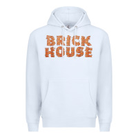 White brick house funny t shirt Premium Hoodie - linhVisuals
