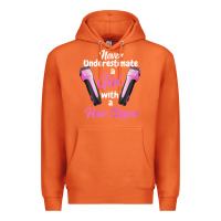 Carrot barber shirts for women   funny hairdresser barber t shirt Premium Hoodie - linhVisuals