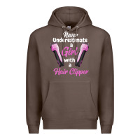 Coffee barber shirts for women   funny hairdresser barber t shirt Premium Hoodie - linhVisuals