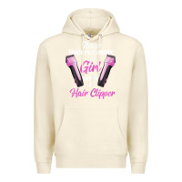 Sandshell barber shirts for women   funny hairdresser barber t shirt Premium Hoodie - linhVisuals