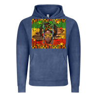 Vintage Denim juneteenth black women  tumbler Vintage Hoodie - BarkalooDesign