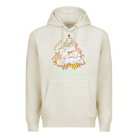 Oatmeal Heather purity ring müsïc Premium Hoodie - linhVisuals