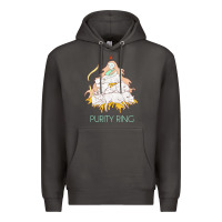 Smoke purity ring müsïc Premium Hoodie - linhVisuals
