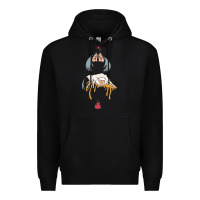 Black purity ring müsïc Premium Hoodie - linhVisuals