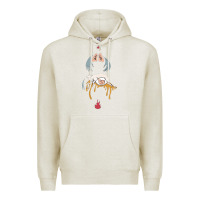 Oatmeal Heather purity ring müsïc Premium Hoodie - linhVisuals