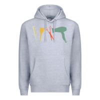 Heather Grey barber vintage hairdresser hairstylist cosmetologist t shirt Premium Hoodie - linhVisuals