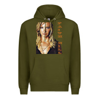 Army Green faith hill Premium Hoodie - linhVisuals