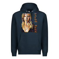 Navy faith hill Premium Hoodie - linhVisuals
