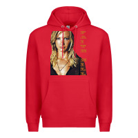 Red faith hill Premium Hoodie - linhVisuals