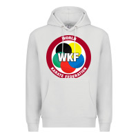 Dove Grey #world karate federation Premium Hoodie - linhVisuals