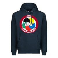 Navy #world karate federation Premium Hoodie - linhVisuals