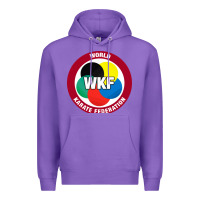 Purple #world karate federation Premium Hoodie - linhVisuals
