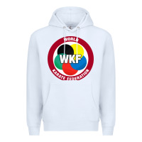 White #world karate federation Premium Hoodie - linhVisuals