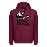 Burgundy #world boxing council Premium Hoodie - linhVisuals