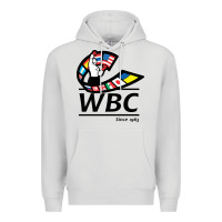Dove Grey #world boxing council Premium Hoodie - linhVisuals