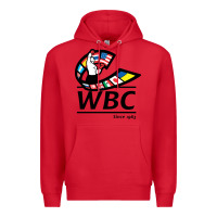 Red #world boxing council Premium Hoodie - linhVisuals