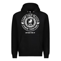 Black cabin thirteen Premium Hoodie - linhVisuals