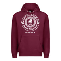 Burgundy cabin thirteen Premium Hoodie - linhVisuals