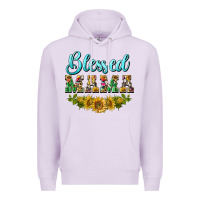 Lilac blessed mama Premium Hoodie - BarkalooDesign