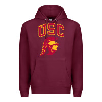 Burgundy #usc Premium Hoodie - linhVisuals