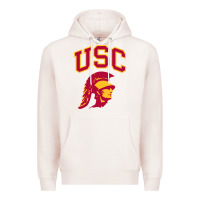 Pale Pink #usc Premium Hoodie - linhVisuals
