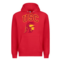 Red #usc Premium Hoodie - linhVisuals