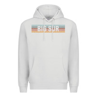 Dove Grey big sur california ca usa retro sweatshirt Premium Hoodie - linhVisuals